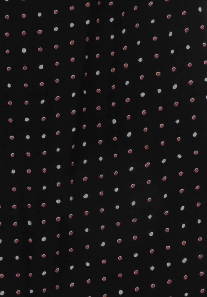 Jupe Midi Noire à Pois Roses - Taille M/38 de la marque Maison 123 | PARAD99755 - Vendu par Paradigme - Image 3