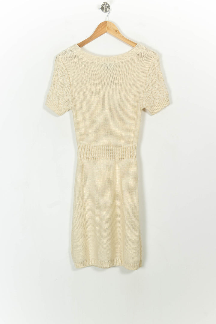 Robe Pull Beige - Taille M/38 de la marque Caroll | PARAD99756 - Vendu par Paradigme - Image 5