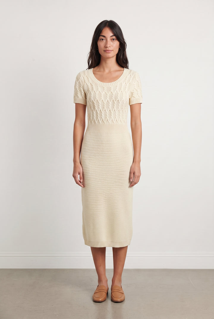 Robe Pull Beige - Taille M/38 de la marque Caroll | PARAD99756 - Vendu par Paradigme - Image 1
