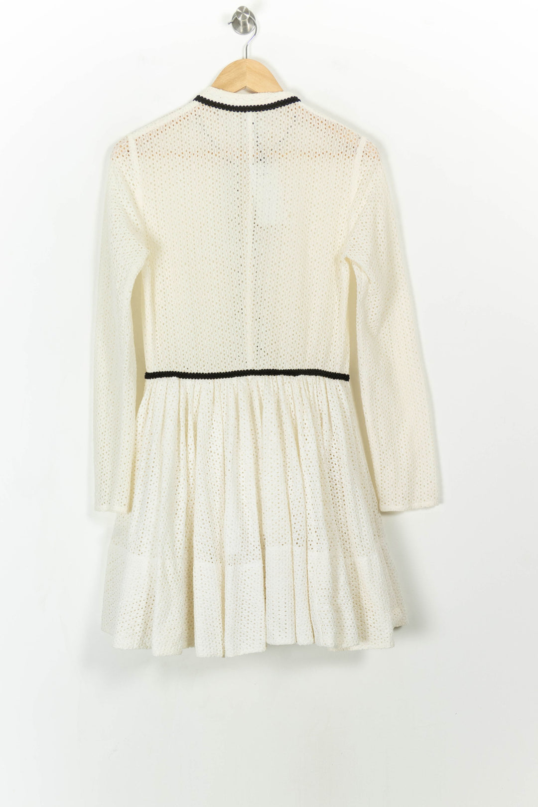 Robe Midi Beige et Noire - Taille L/40 de la marque Maje | PARAD99758 - Vendu par Paradigme - Image 5