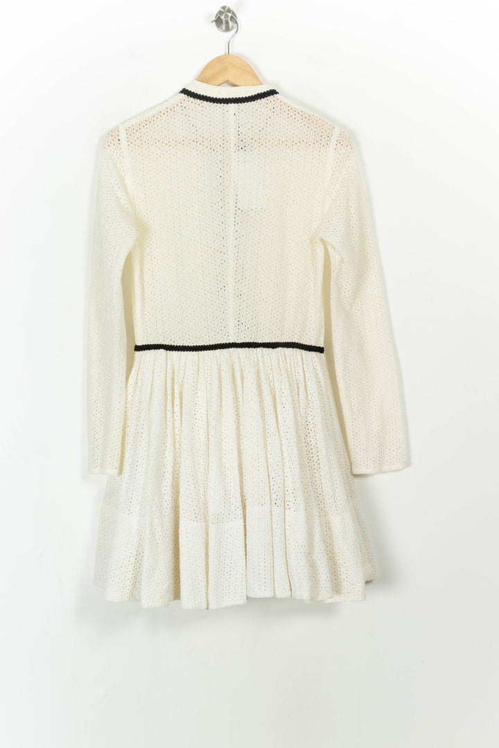 Robe Midi Beige et Noire - Taille L/40 de la marque Maje | PARAD99758 - Vendu par Paradigme - Image 5