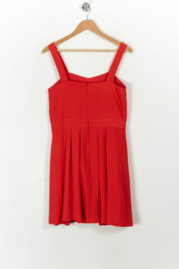 Robe Évasée Rouge - Taille M/38 de la marque Comptoir des Cotonniers | PARAD99759 - Vendu par Paradigme - Image 5