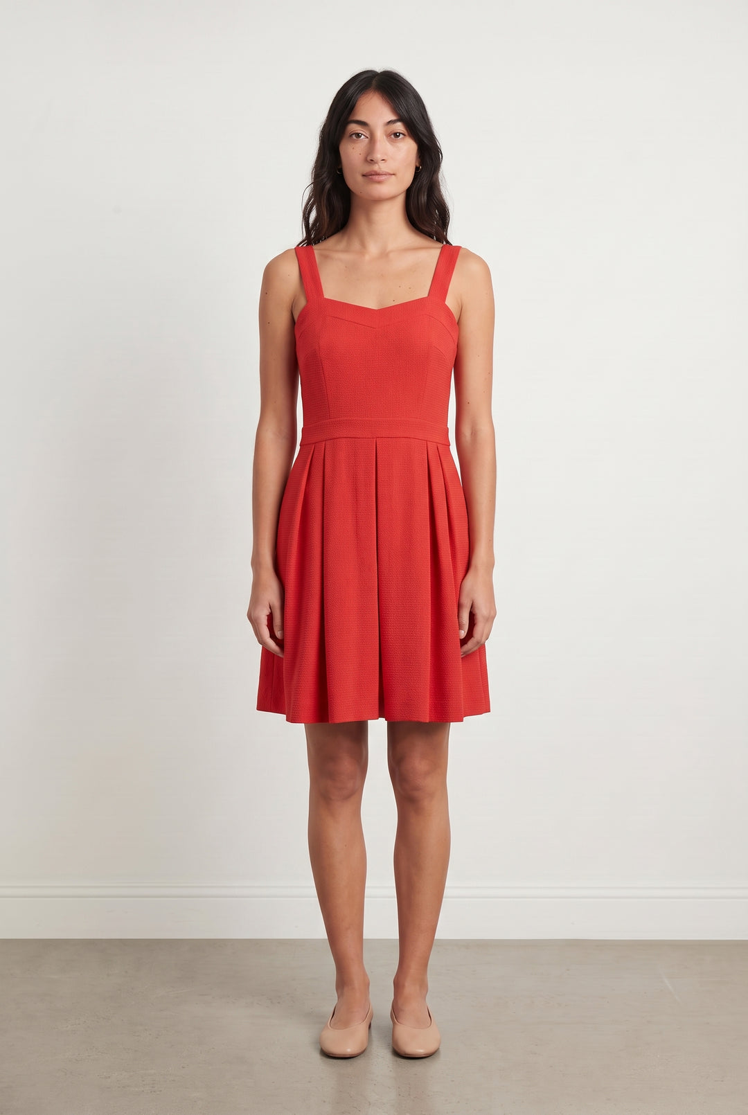 Robe Évasée Rouge - Taille M/38 de la marque Comptoir des Cotonniers | PARAD99759 - Vendu par Paradigme - Image 1
