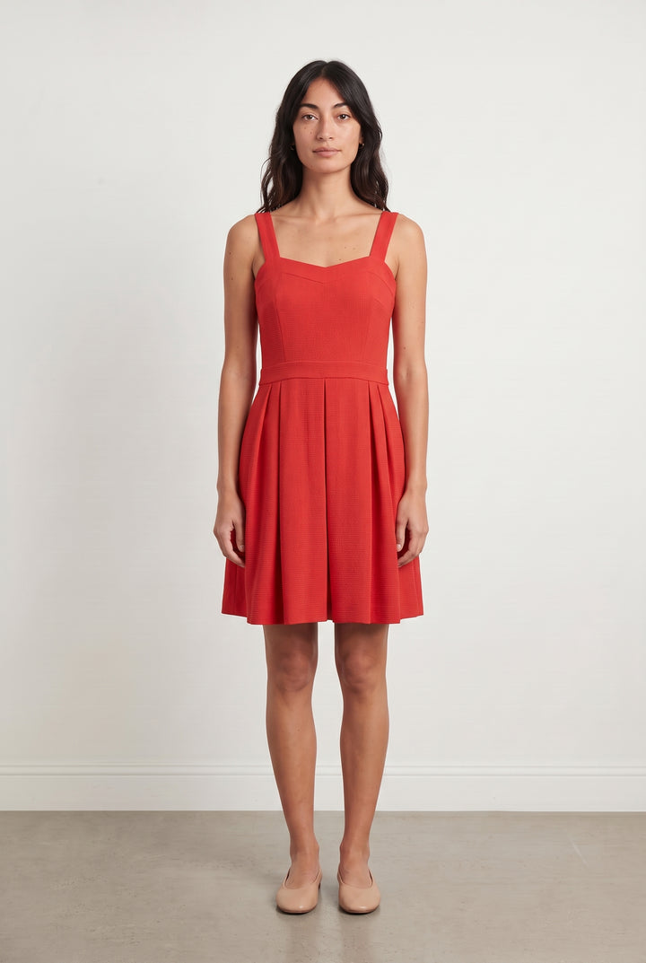 Robe Évasée Rouge - Taille M/38 de la marque Comptoir des Cotonniers | PARAD99759 - Vendu par Paradigme - Image 1