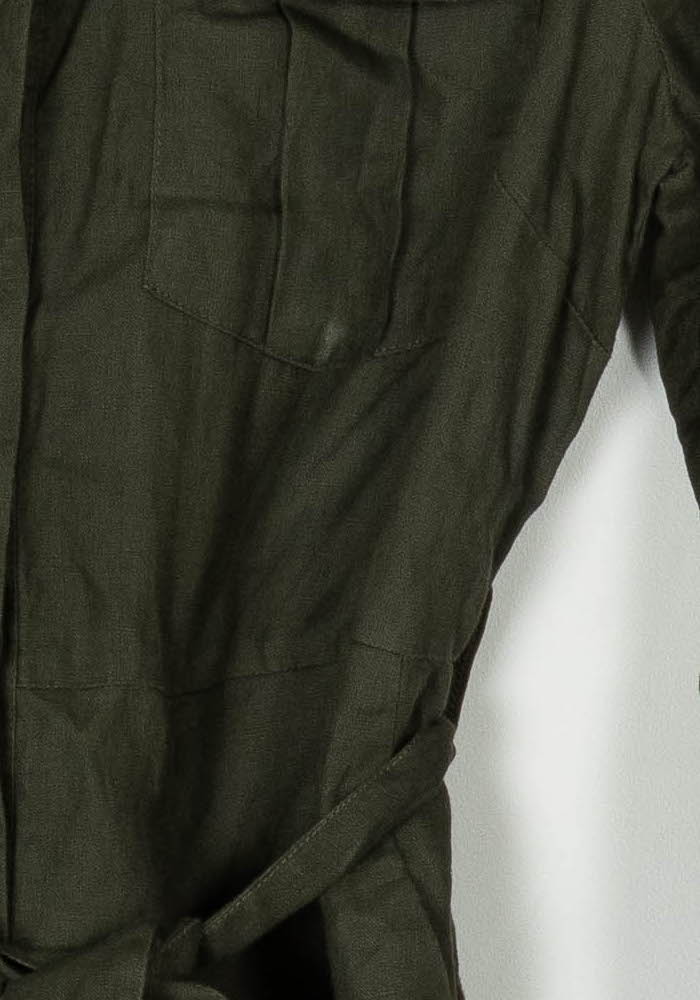 Robe Chemise Verte - Taille S/36 de la marque Maison 123 | PARAD99760 - Vendu par Paradigme - Image 3
