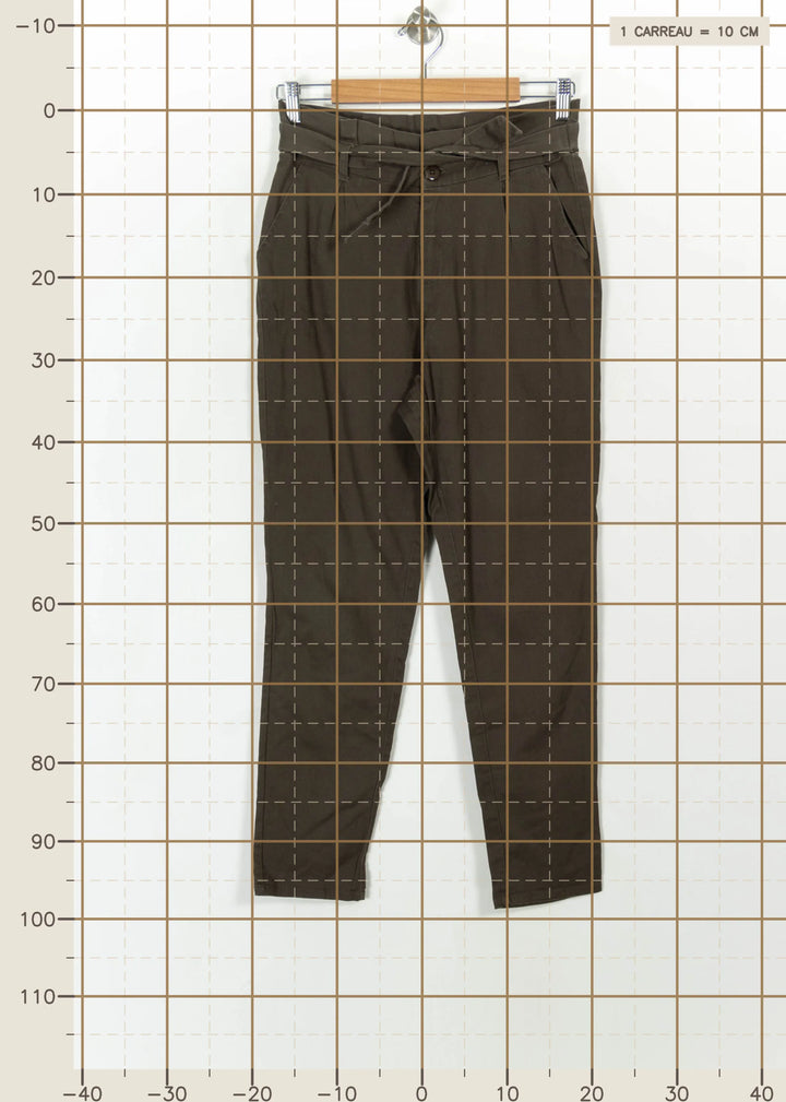 Pantalon Vert - Taille M/38 de la marque IKKS | PARAD99762 - Vendu par Paradigme - Image 4