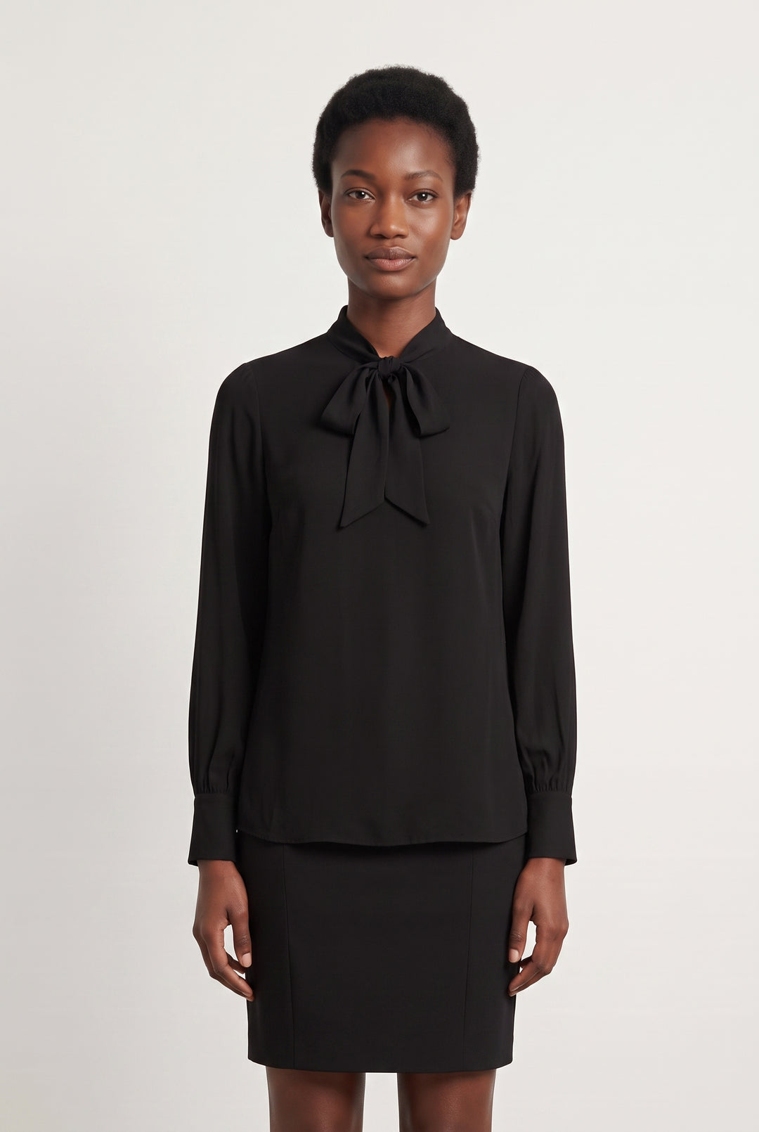 Blouse Noire - Taille S/36 de la marque Sud express | PARAD99763 - Vendu par Paradigme - Image 1