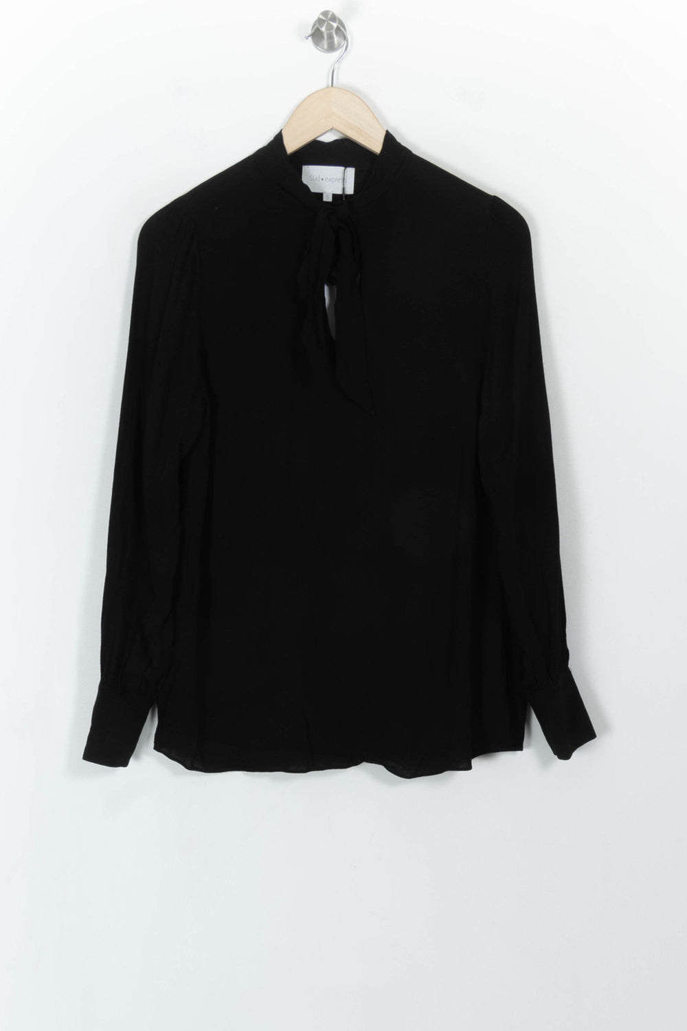 Blouse Noire - Taille S/36 de la marque Sud express | PARAD99763 - Vendu par Paradigme - Image 2