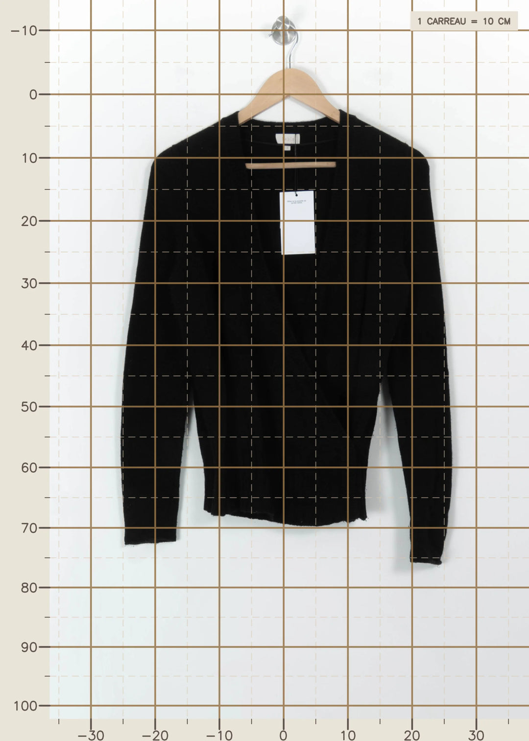 Cardigan Noir - Taille L/40 de la marque Pablo | PARAD99764 - Vendu par Paradigme - Image 4