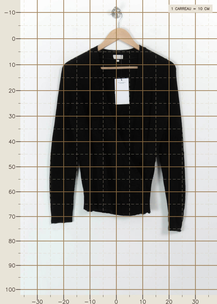 Cardigan Noir - Taille L/40 de la marque Pablo | PARAD99764 - Vendu par Paradigme - Image 4