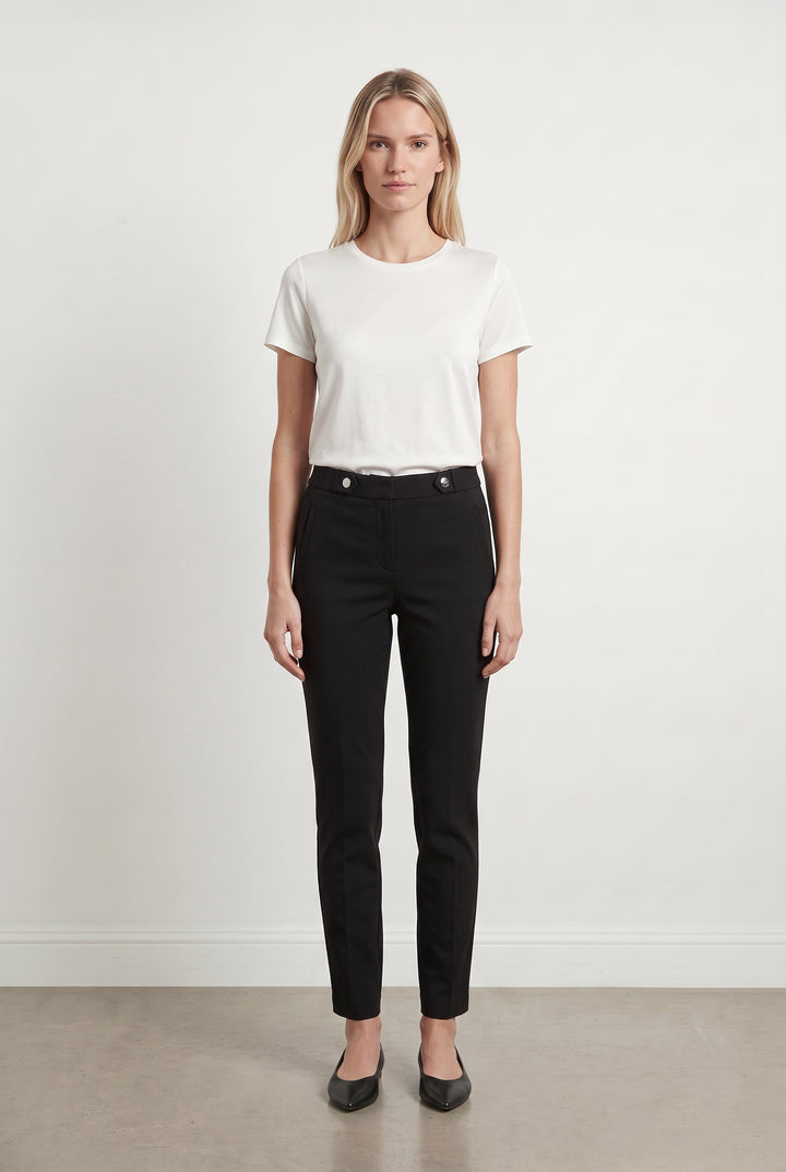Pantalon Noir - Taille M/38 de la marque Caroll | PARAD99765 - Vendu par Paradigme - Image 1