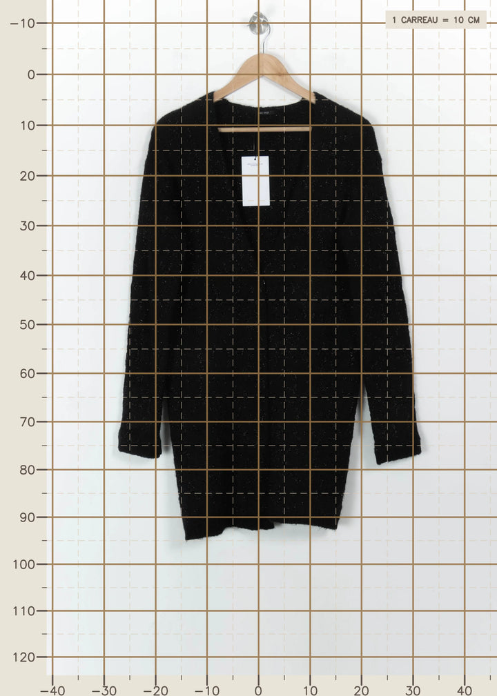 Cardigan Noir - Taille S/36 de la marque One Step | PARAD99766 - Vendu par Paradigme - Image 4