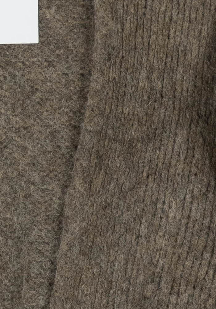 Cardigan Gris - Taille XS/34 de la marque American Vintage | PARAD99775 - Vendu par Paradigme - Image 3