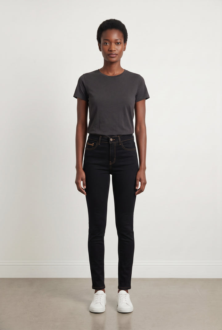 Jean Bleu Foncé - Taille XS/34 de la marque Caroll | PARAD99778 - Vendu par Paradigme - Image 1