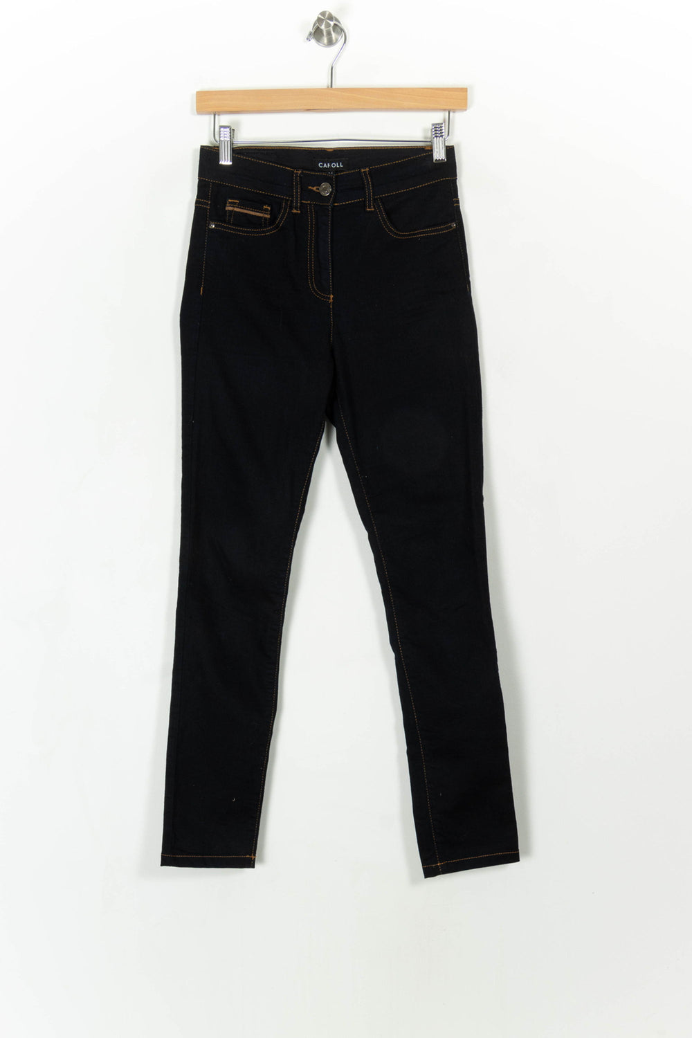 Jean Bleu Foncé - Taille XS/34 de la marque Caroll | PARAD99778 - Vendu par Paradigme - Image 2