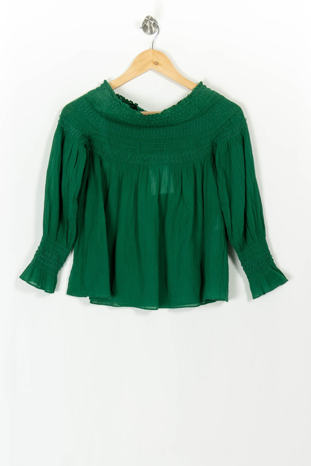 Blouse Verte - Taille M/38 de la marque Maje | PARAD99803 - Vendu par Paradigme - Image 2