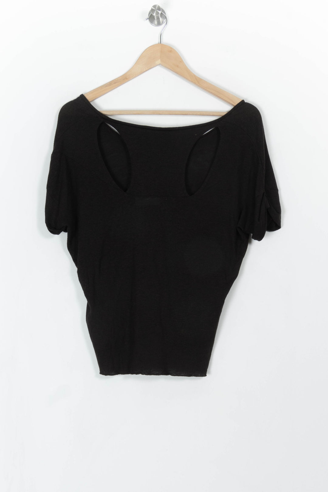 T-shirt Noir - Taille S/36 de la marque Maje | PARAD99804 - Vendu par Paradigme - Image 4
