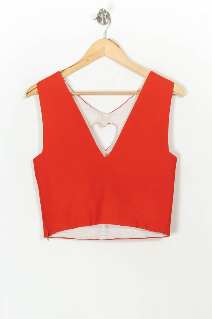 Crop top Rouge - Taille S/36 de la marque Bimba y Lola | PARAD99812 - Vendu par Paradigme - Image 4