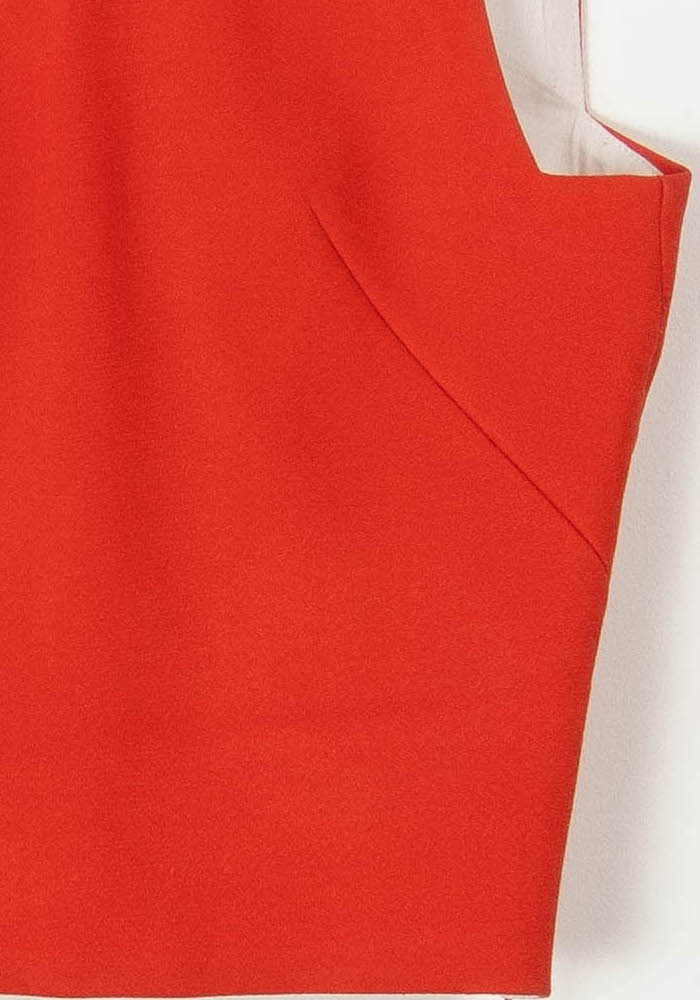 Crop top Rouge - Taille S/36 de la marque Bimba y Lola | PARAD99812 - Vendu par Paradigme - Image 3