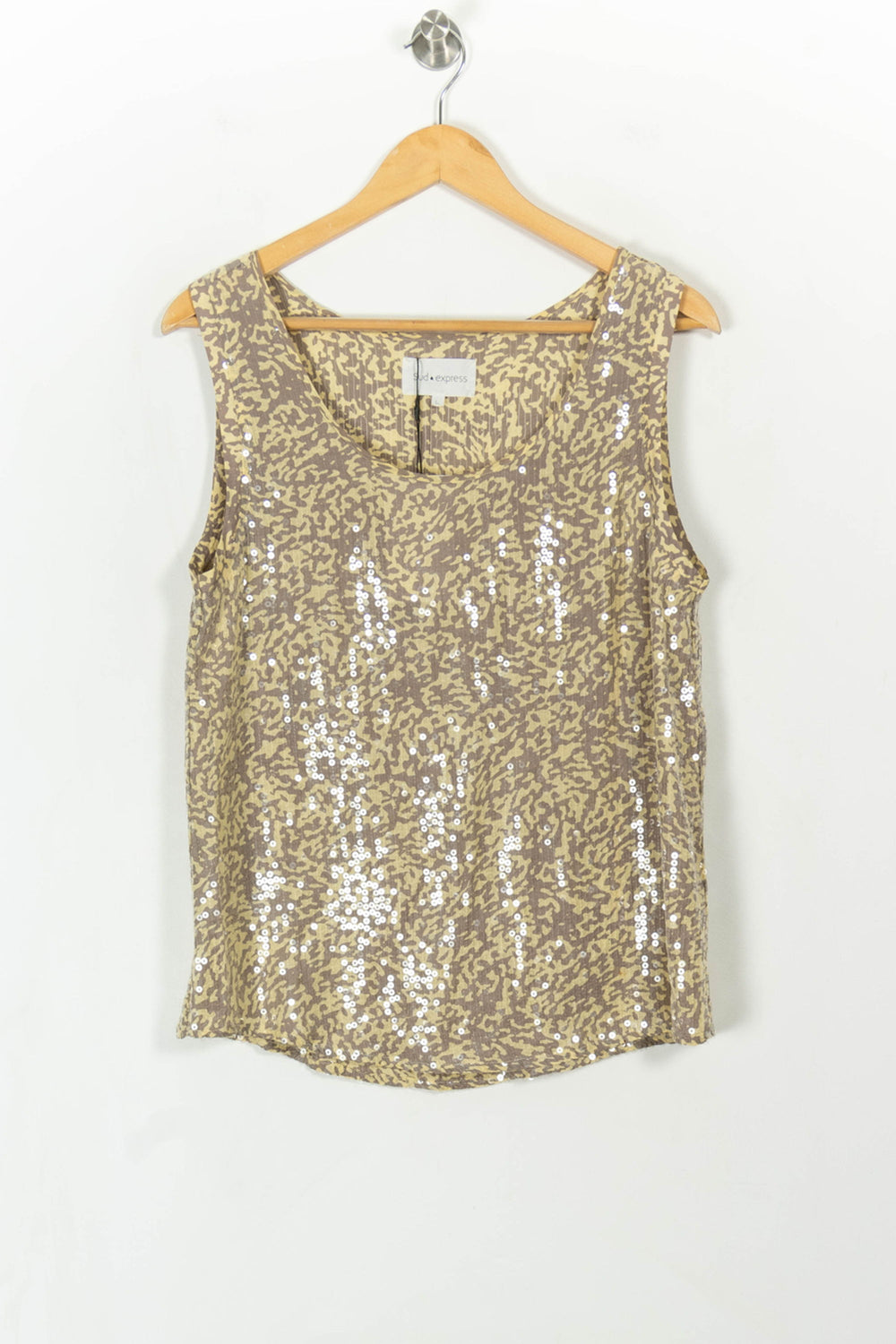 Débardeur Beige et Doré - Taille L/40 de la marque Sud express | PARAD99813 - Vendu par Paradigme - Image 2