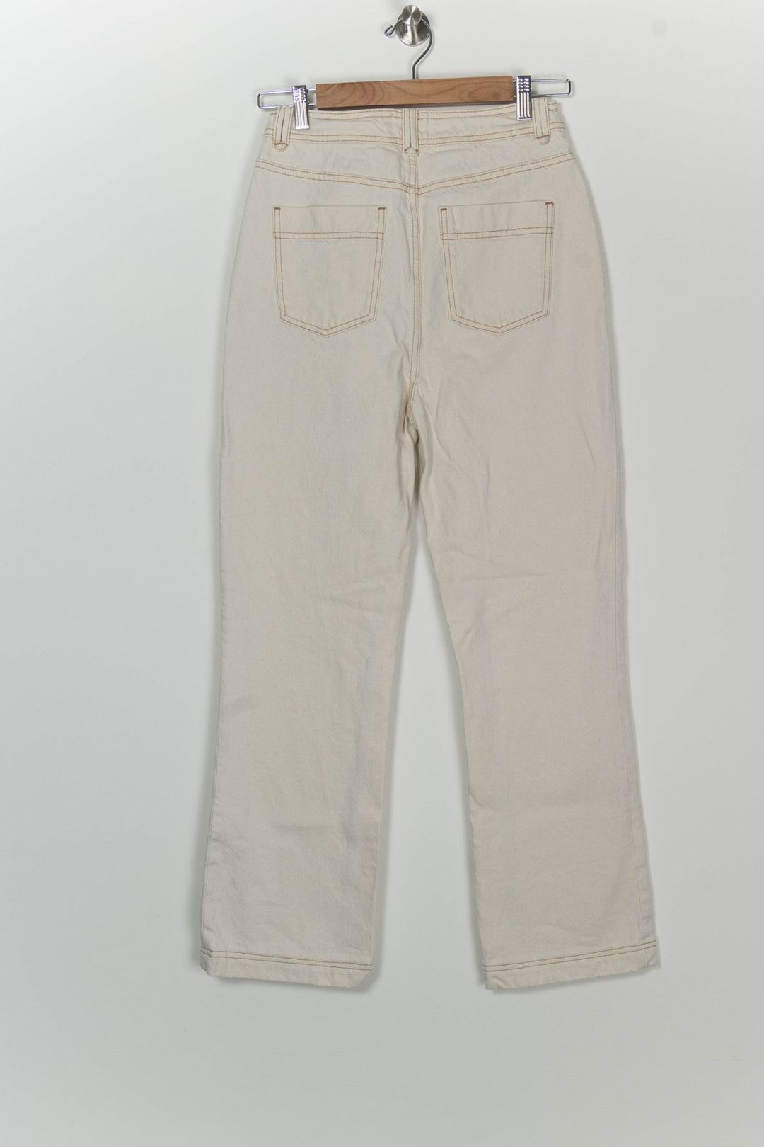 Jean Beige - Taille M/38 de la marque Sézane | PARAD99826 - Vendu par Paradigme - Image 5