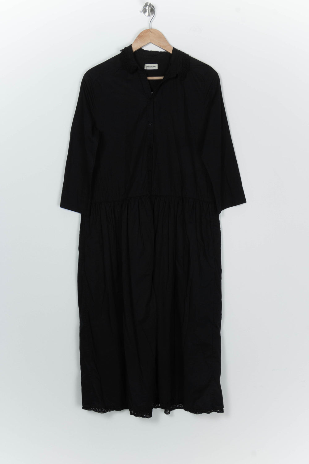 Robe Longue Noire - Taille M/38 de la marque Zadig&Voltaire | PARAD99828 - Vendu par Paradigme - Image 2