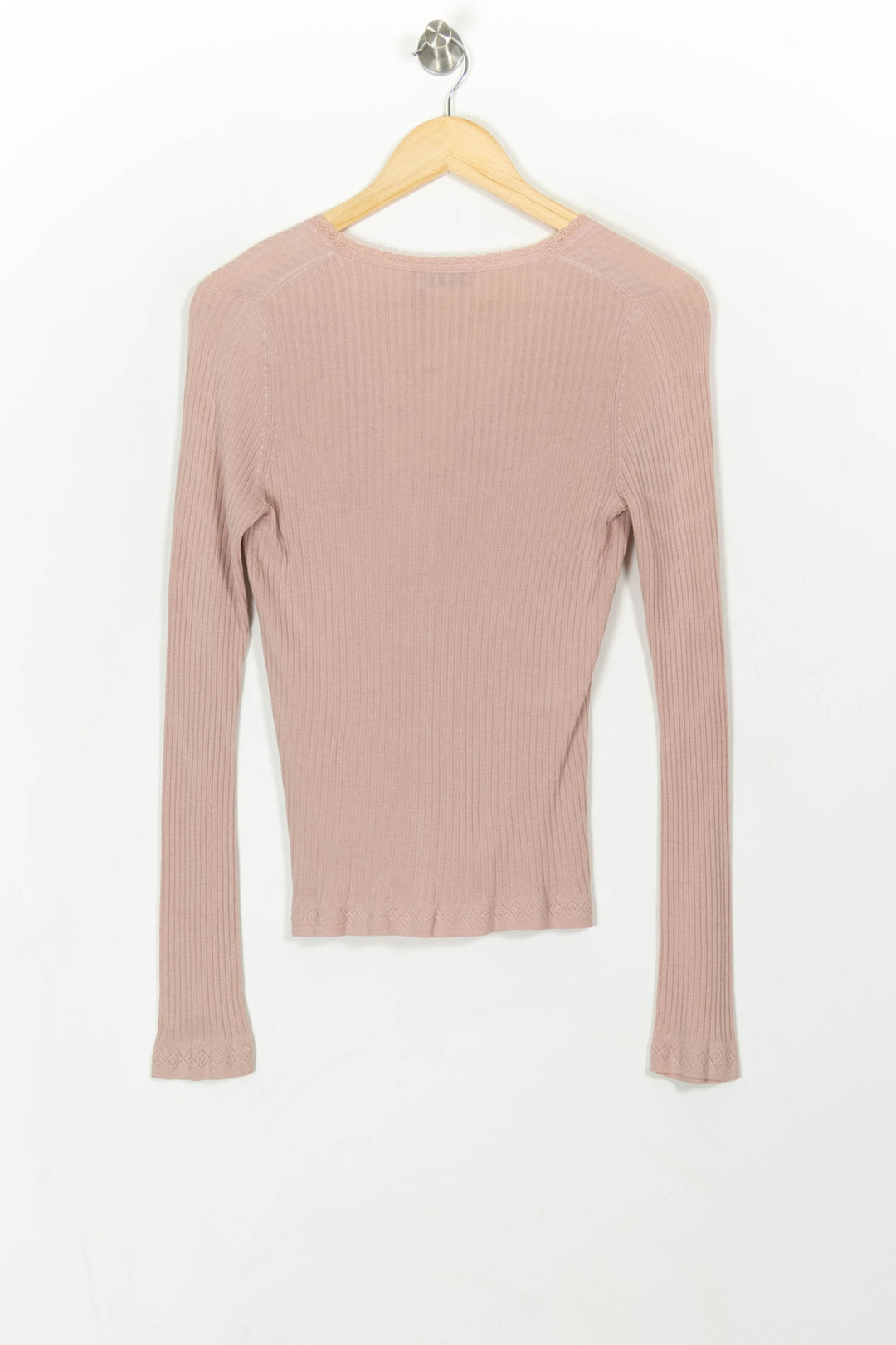 Cardigan Rose - Taille M/38 de la marque Gerard Darel | PARAD99831 - Vendu par Paradigme - Image 4