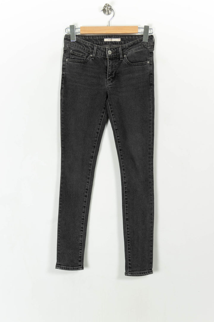 Jean Skinny Gris - Taille XS/34 de la marque Levi's | PARAD99837 - Vendu par Paradigme - Image 2