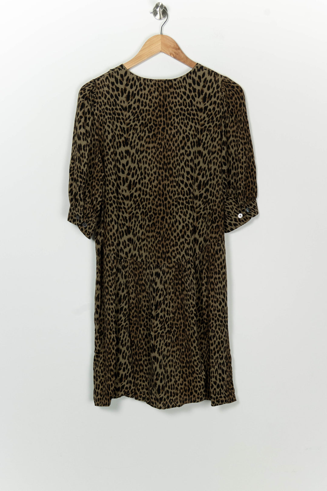 Robe Midi Marron et Noire - Taille L/40 de la marque Zadig&amp;Voltaire | PARAD99840 - Vendu par Paradigme - Image 5