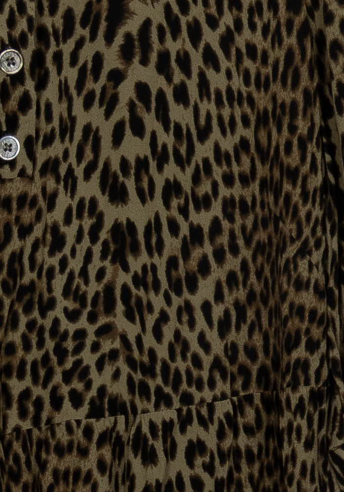 Robe Midi Marron et Noire - Taille L/40 de la marque Zadig&amp;Voltaire | PARAD99840 - Vendu par Paradigme - Image 3