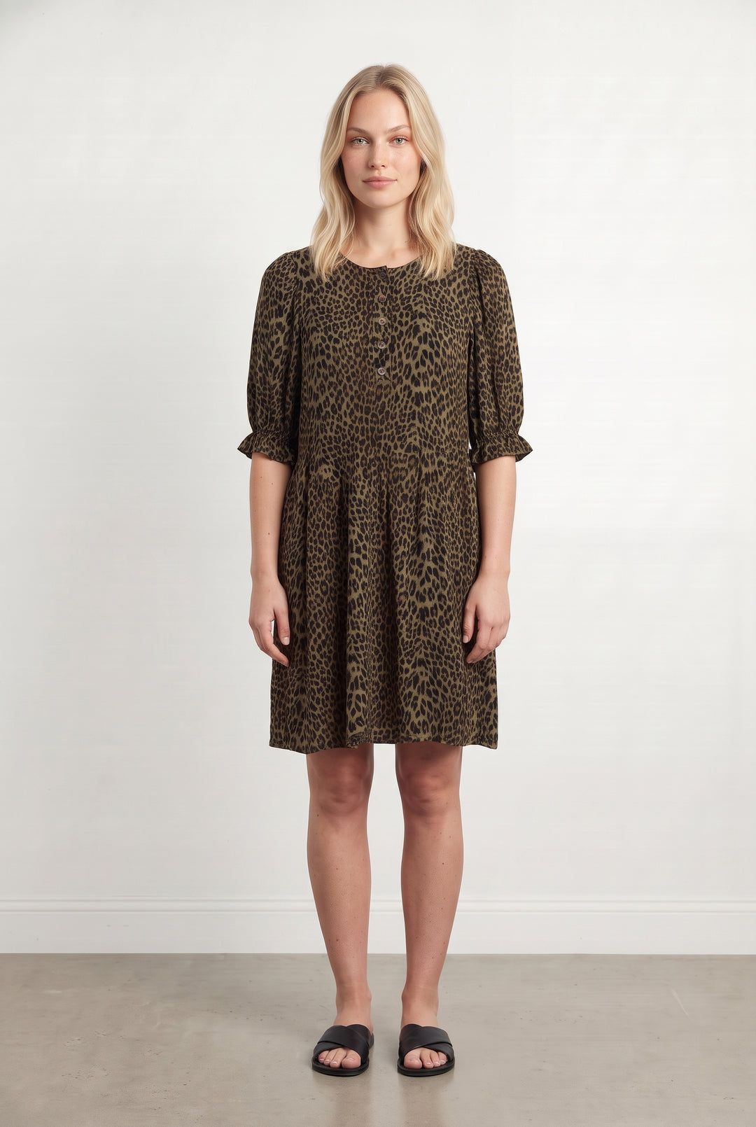Robe Midi Marron et Noire - Taille L/40 de la marque Zadig&amp;Voltaire | PARAD99840 - Vendu par Paradigme - Image 1