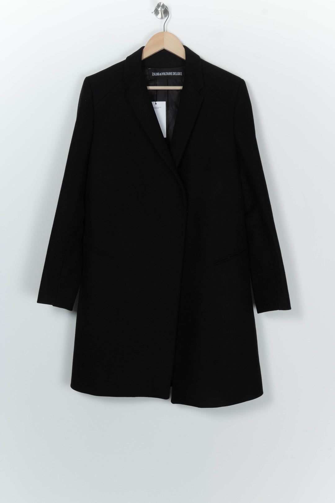 Manteau Noir - Taille L/40 de la marque Zadig&amp;Voltaire | PARAD99842 - Vendu par Paradigme - Image 2