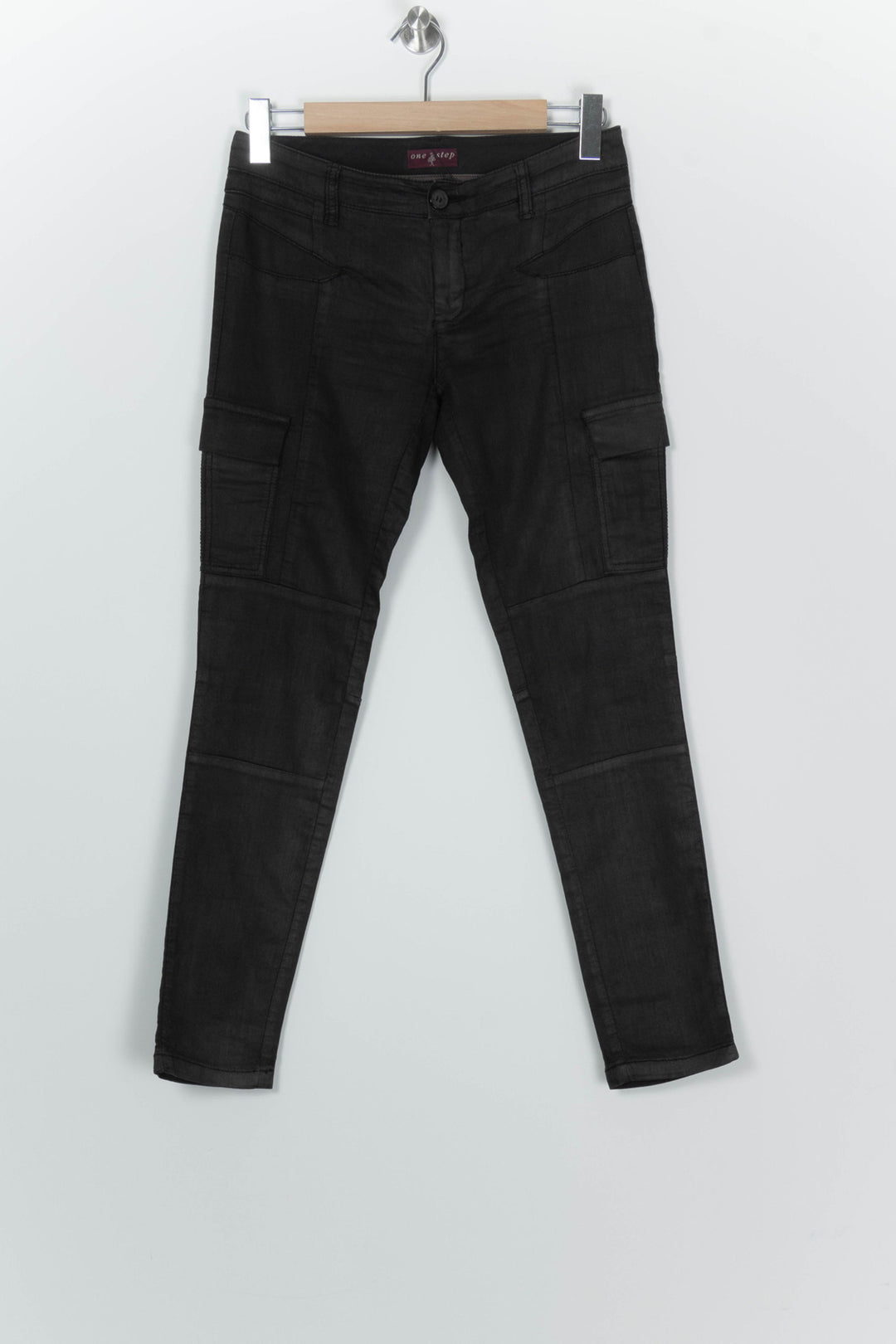 Jean Cargo Noir - Taille M/38 de la marque One Step | PARAD99856 - Vendu par Paradigme - Image 2