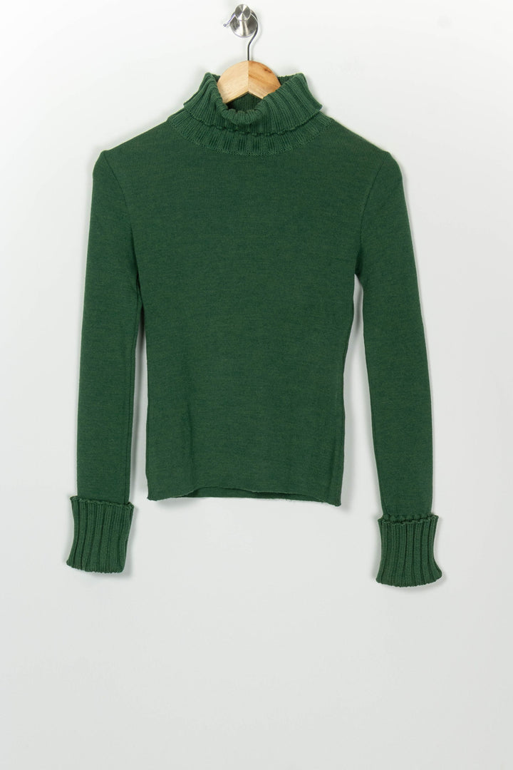 Pull à Col Roulé Vert - Taille S/36 de la marque Comptoir des Cotonniers | PARAD99857 - Vendu par Paradigme - Image 2