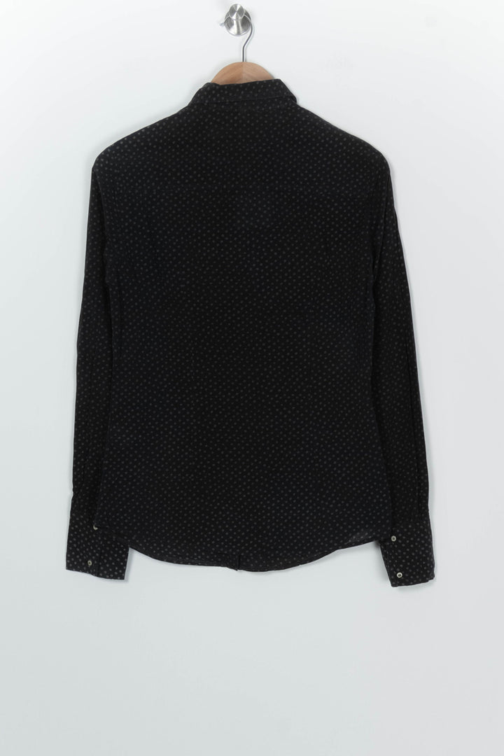 Chemise Noire - Taille M/38 de la marque IKKS | PARAD99859 - Vendu par Paradigme - Image 5