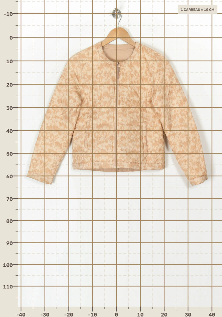 Veste Matelassée Beige et Écrue - Taille XS/34 de la marque Comptoir des Cotonniers | PARAD99869 - Vendu par Paradigme - Image 4
