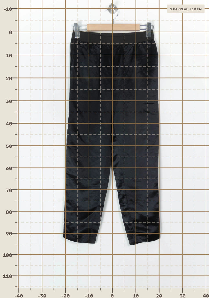 Pantalon Noir - Taille S/36 de la marque Sandro | PARAD99872 - Vendu par Paradigme - Image 4