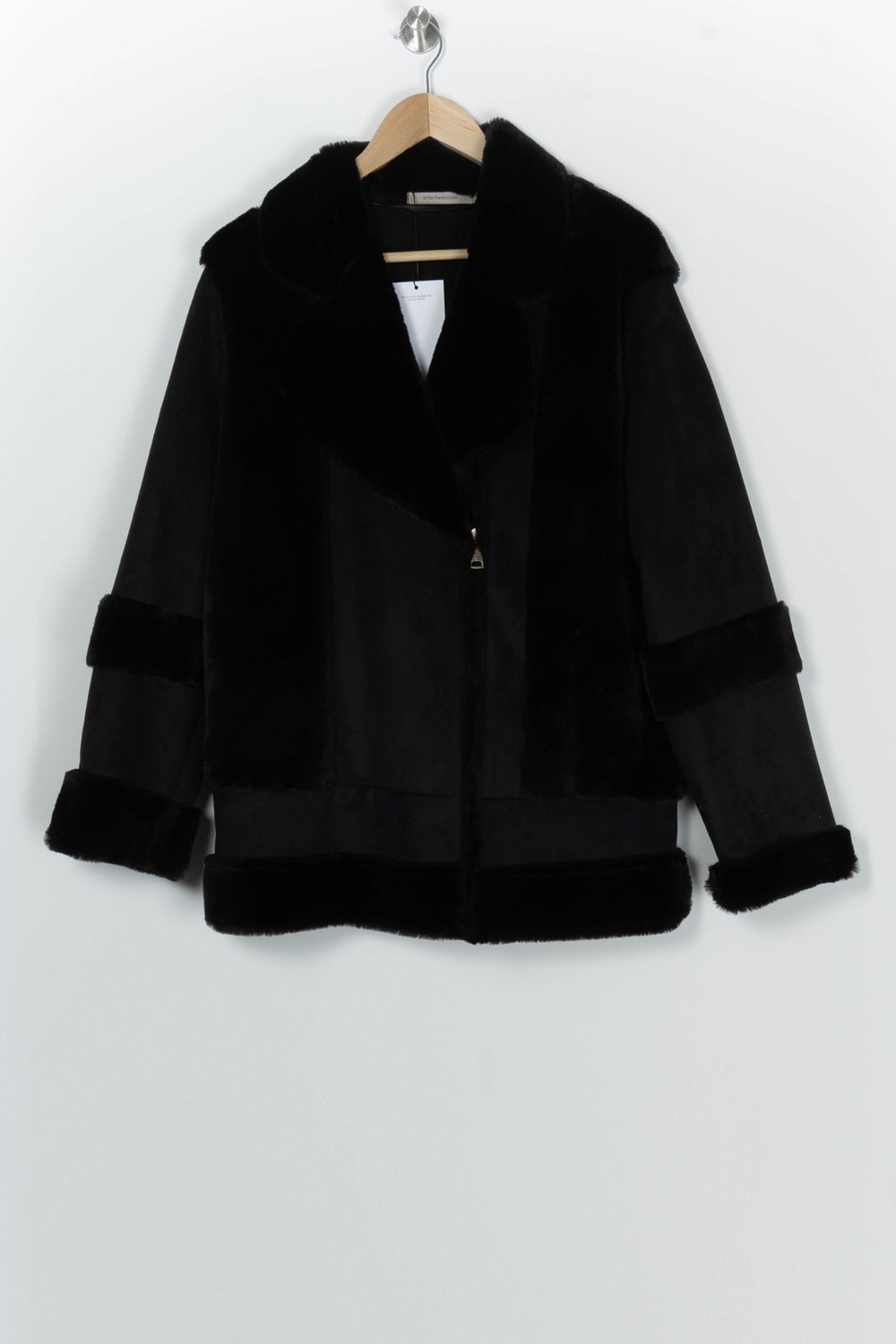 Manteau Noir - Taille S/36 de la marque La Fée Maraboutée | PARAD99876 - Vendu par Paradigme - Image 2