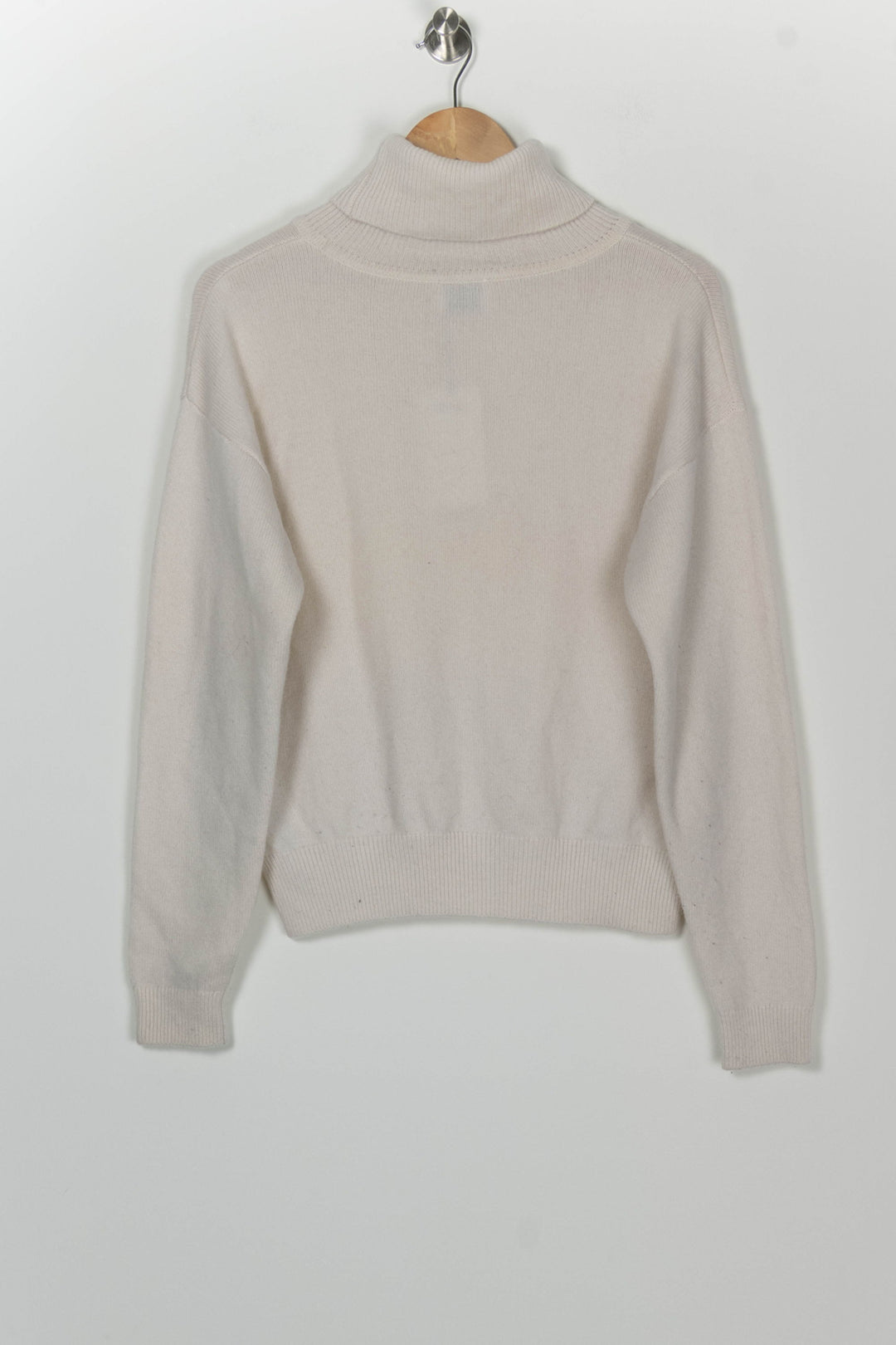 Pull À Col Roulé Blanc - Taille L/40 de la marque Claudie Pierlot | PARAD99935 - Vendu par Paradigme - Image 5