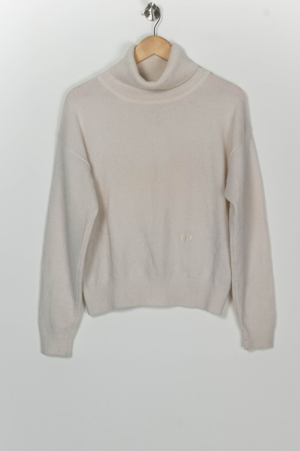 Pull À Col Roulé Blanc - Taille L/40 de la marque Claudie Pierlot | PARAD99935 - Vendu par Paradigme - Image 2