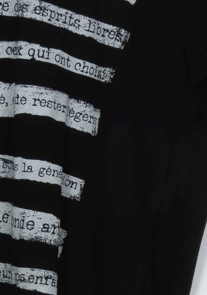 Tee-shirt Noir - Taille XL/42 de la marque IKKS | PARAD99940 - Vendu par Paradigme - Image 3