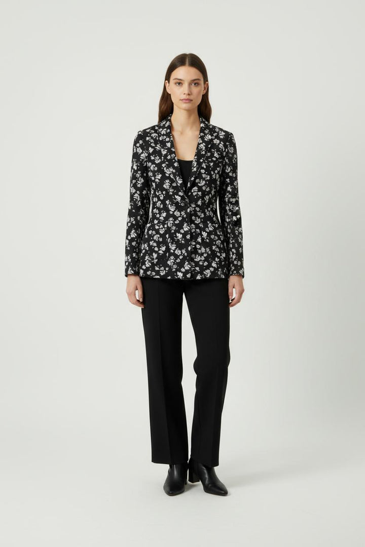 Blazer Noir et Blanc - Taille M/38 de la marque Ekyog | PARADR0002 - Vendu par Paradigme - Image 1