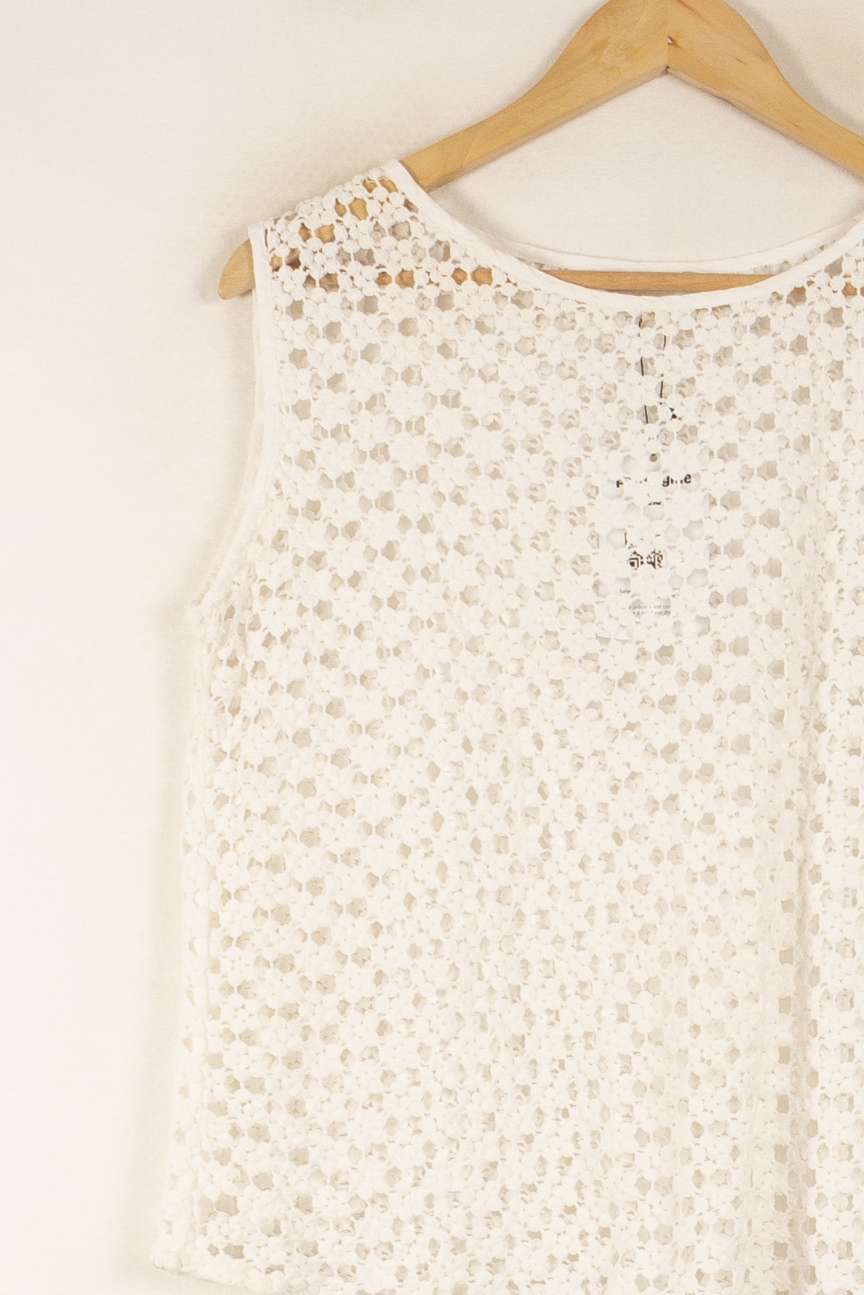 Débardeur Blanc - Taille M/38 de la marque Pablo | PLY0003 - Vendu par Paradigme - Image 3