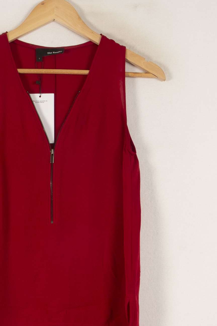 Top Rouge - Taille S/36 de la marque The Kooples | PLY0031 - Vendu par Paradigme - Image 3