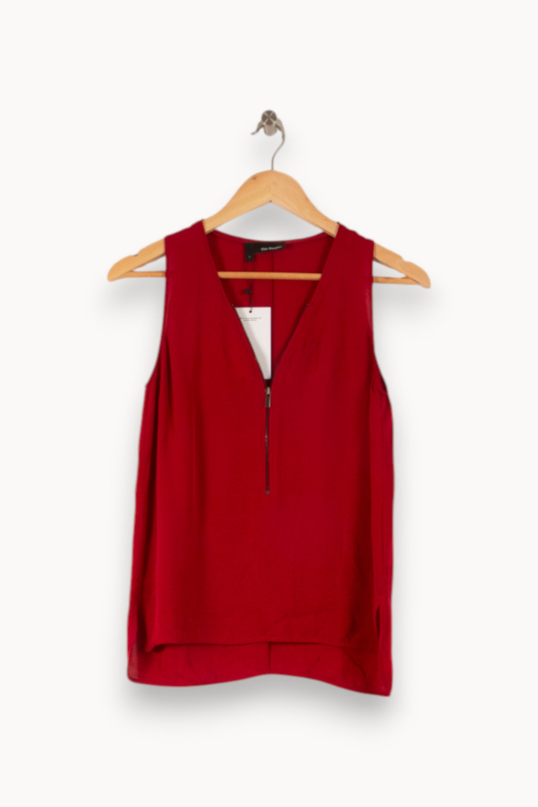 Top Rouge - Taille S/36 de la marque The Kooples | PLY0031 - Vendu par Paradigme - Image 2