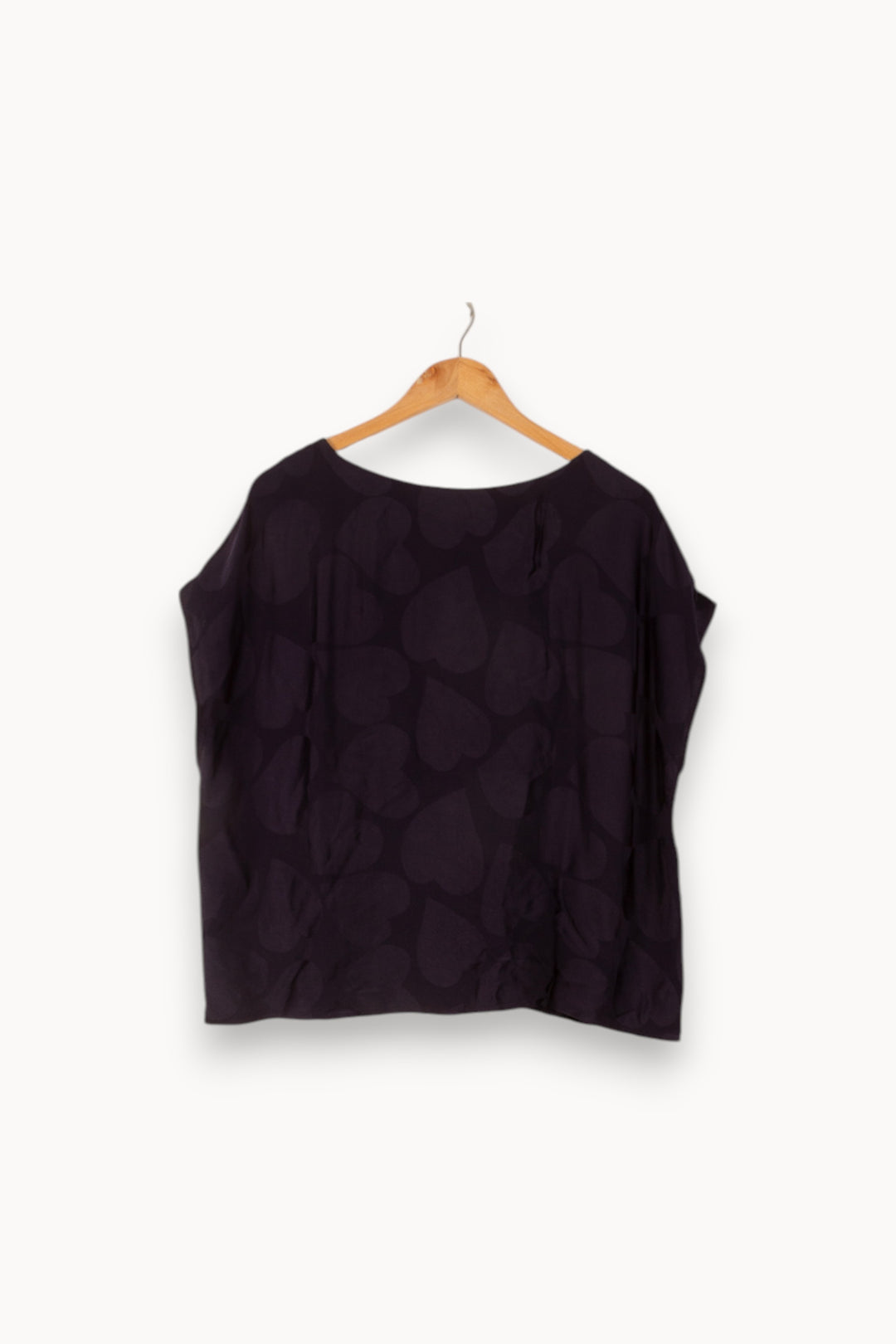 Blouse Bleue - Taille XXL/44 de la marque Tara Jarmon | PLY0050 - Vendu par Paradigme - Image 4
