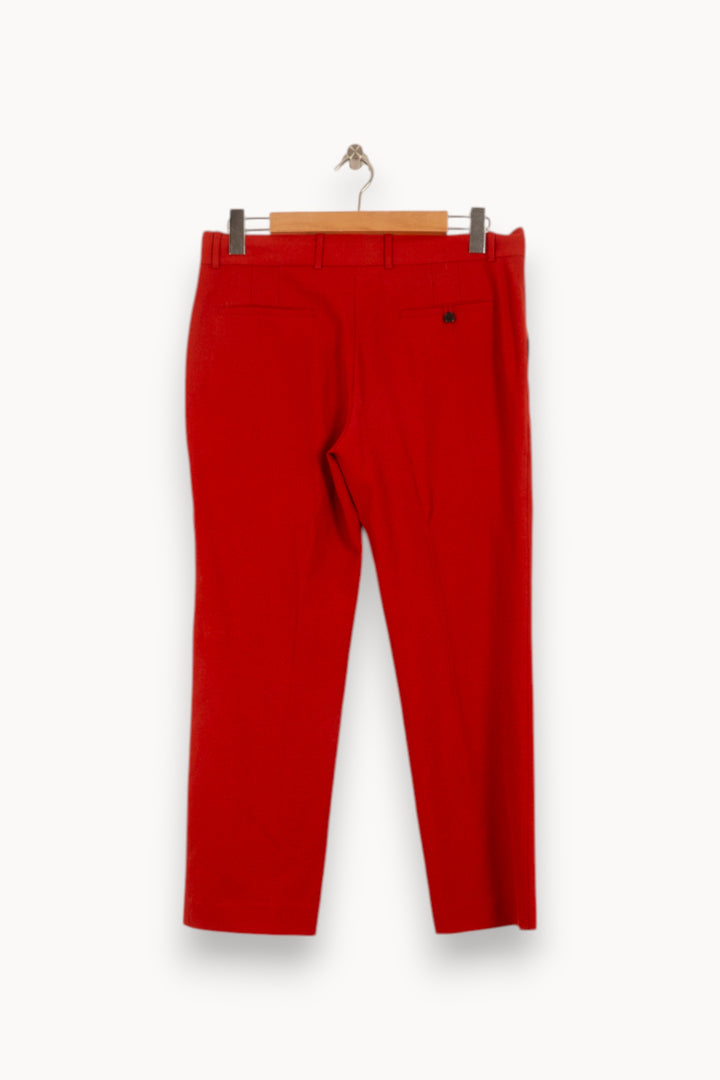 Pantalon Rouge - Taille M/38 de la marque Comptoir des Cotonniers | PLY0081 - Vendu par Paradigme - Image 4