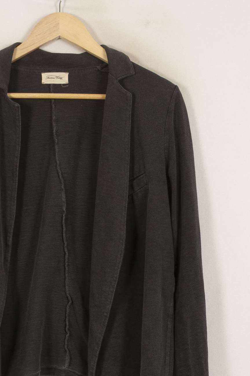 Blazer Gris - Taille L/40 de la marque American Vintage | PLY0083 - Vendu par Paradigme - Image 3