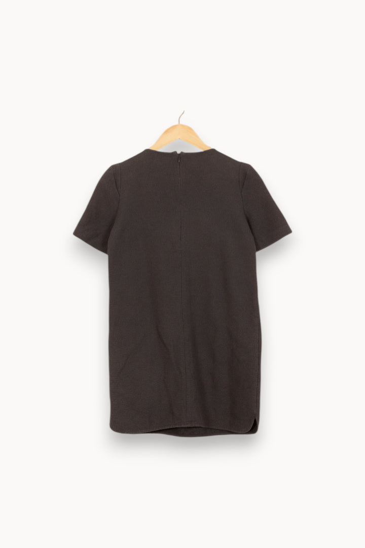 Robe Courte Grise - Taille S/36 de la marque Maje | PLY0161 - Vendu par Paradigme - Image 4