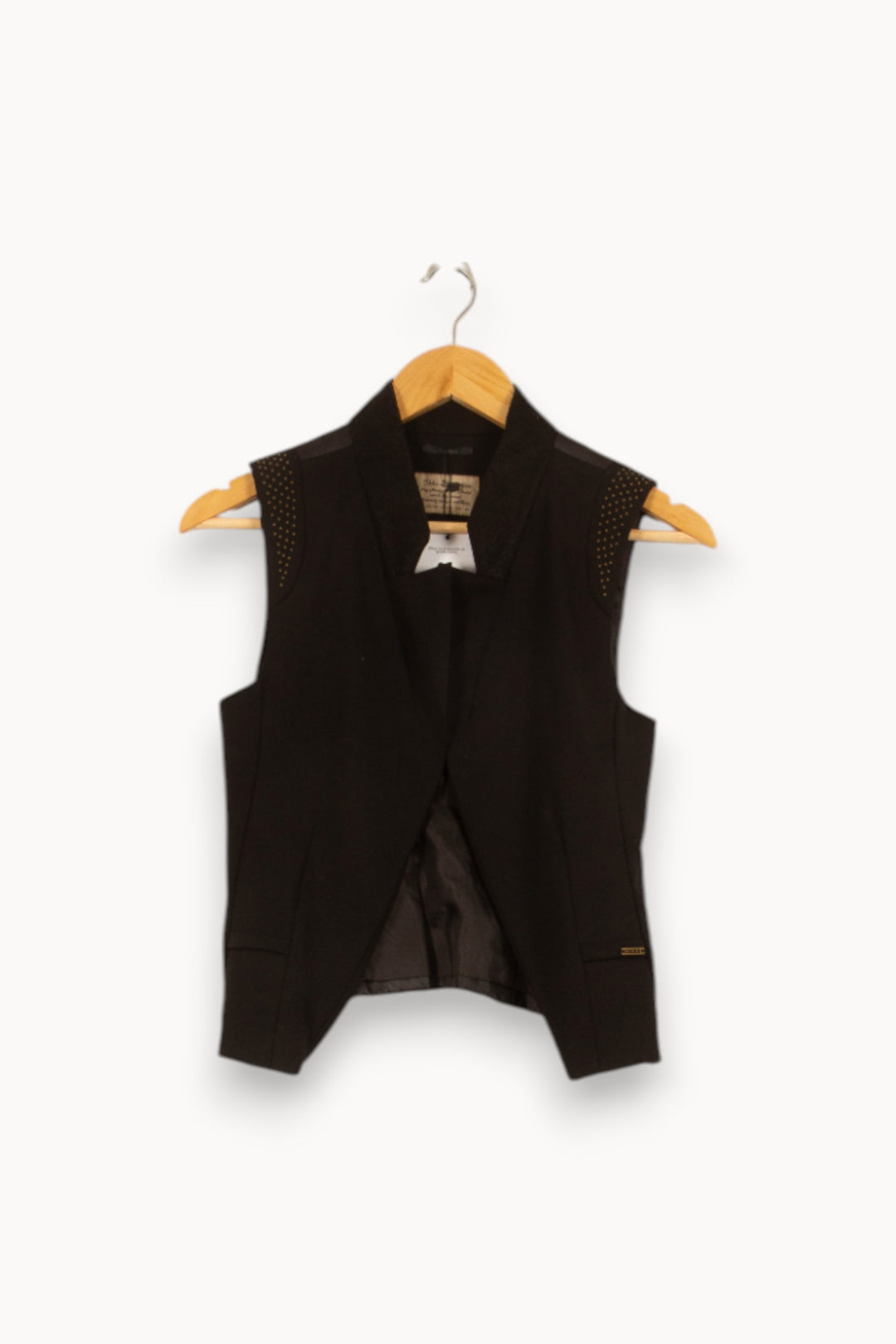 Gilet Noir - Taille M/38 de la marque IKKS | PLY0182 - Vendu par Paradigme - Image 2